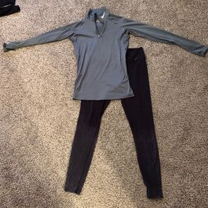 Nike workout suit